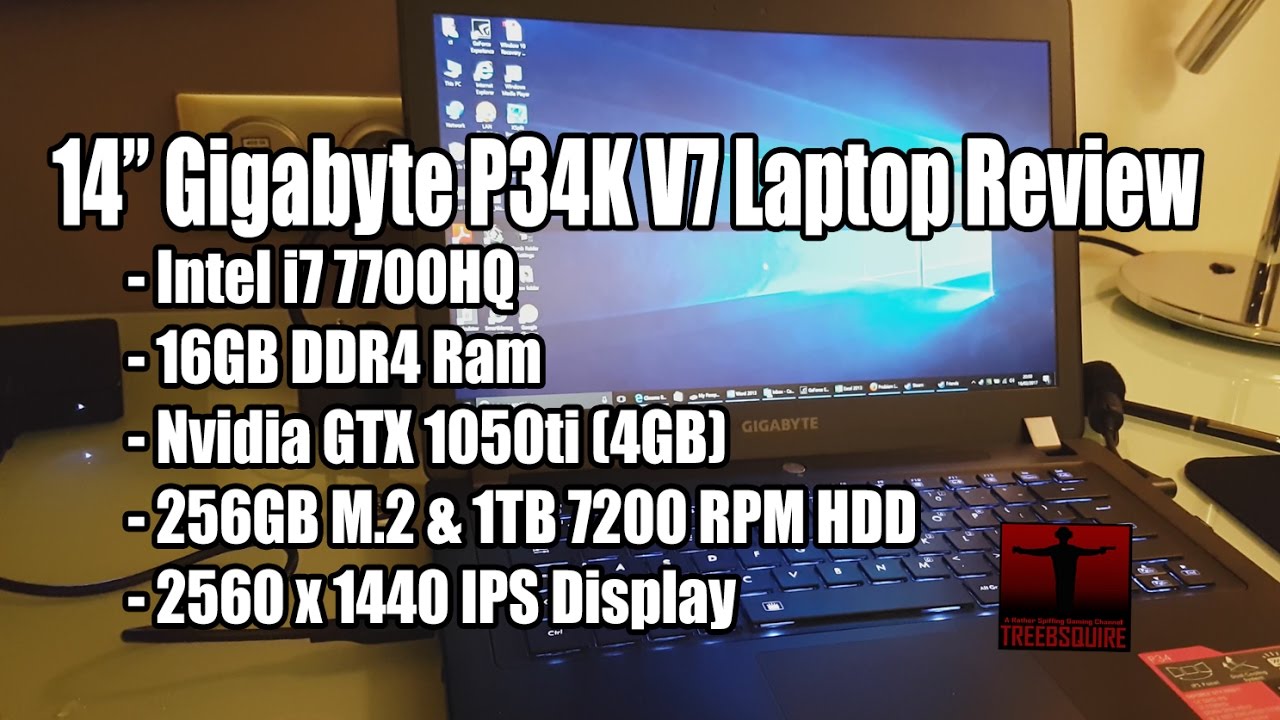 Gigabyte P34K V7 Laptop Review (14