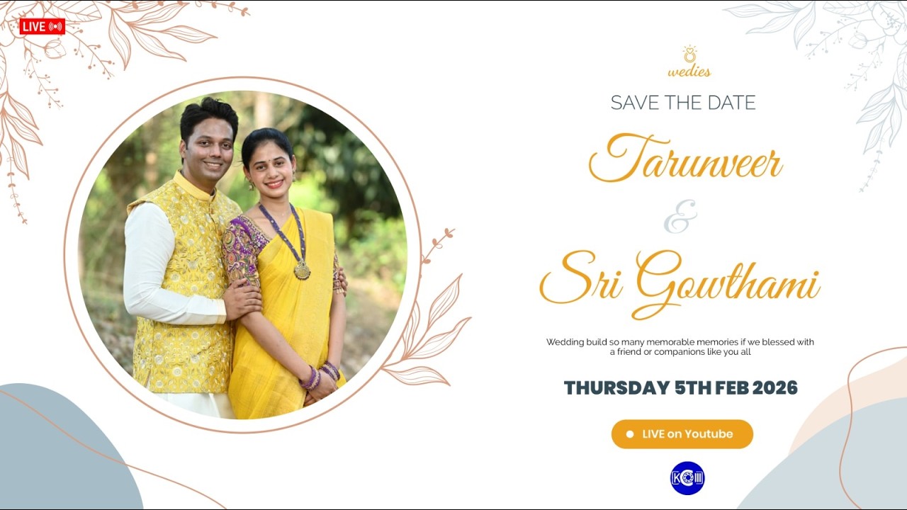 Wedding Cermoney of Tarunveer & Sri Gowthami