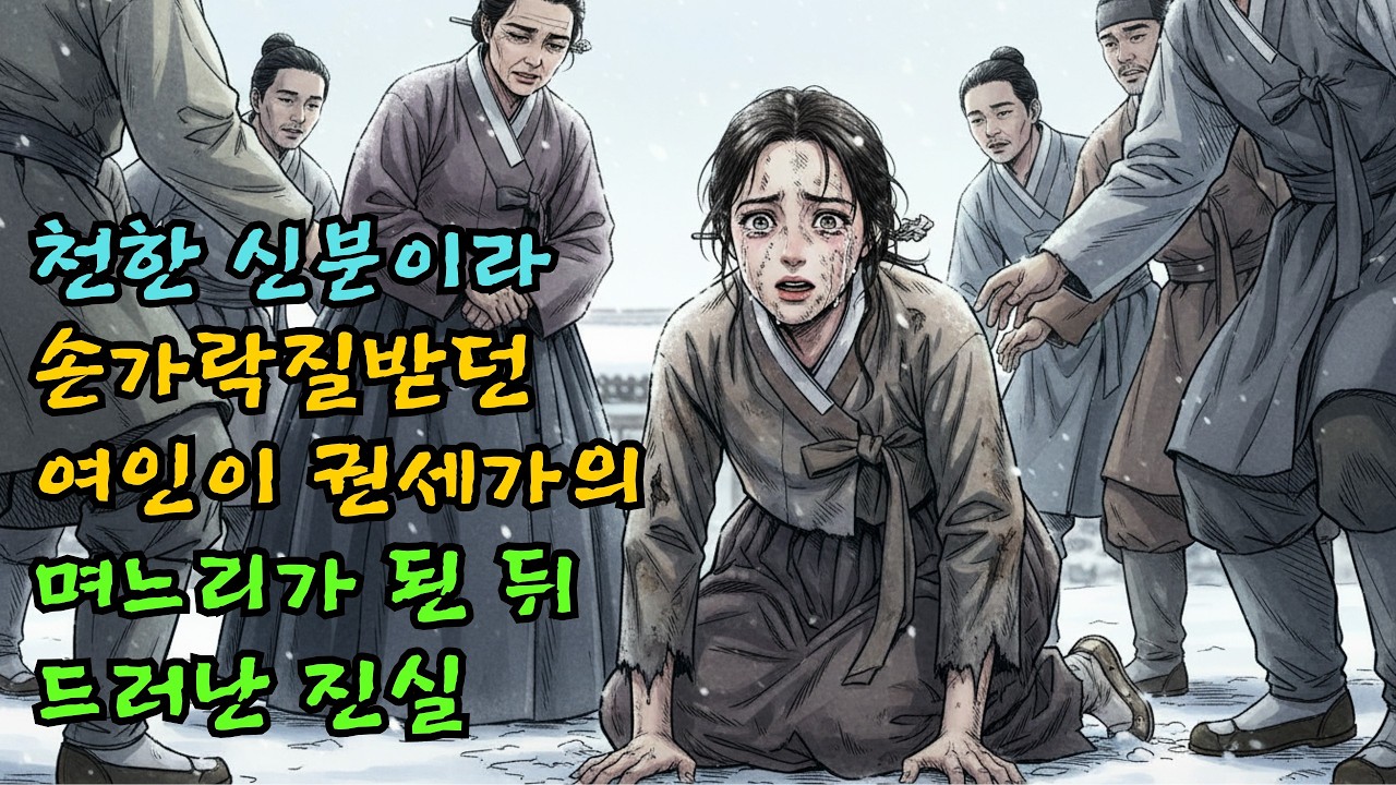 천한 신분이라 손가락질받던 여인이 권세가의 며느리가 된 뒤 드러난 진실| 야담 | 민담 | 전설 | 옛날이야기