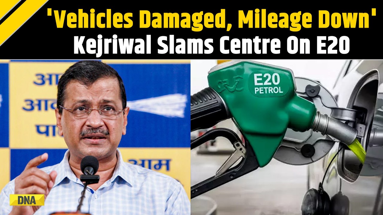 E20 Fuel Row: Kejriwal Targets Centre Over E20 Petrol; Claims 30 Crore Pre-2023 Vehicles at Risk