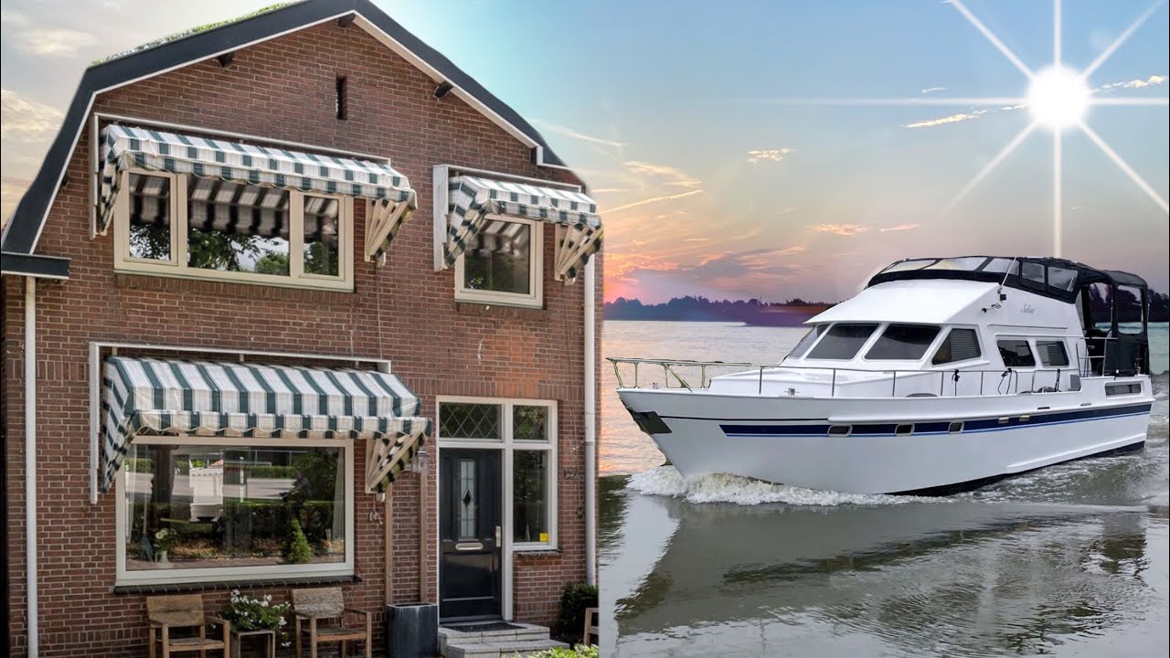 HET ROER GAAT OM! VAN WONEN IN EEN HUIS NAAR WONEN OP EEN 14 METER JACHT!  #1