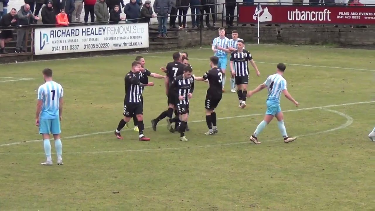 Pollok v Arthurlie - 11th March 2023 - Goals, Red Card and Penalty Incidents
