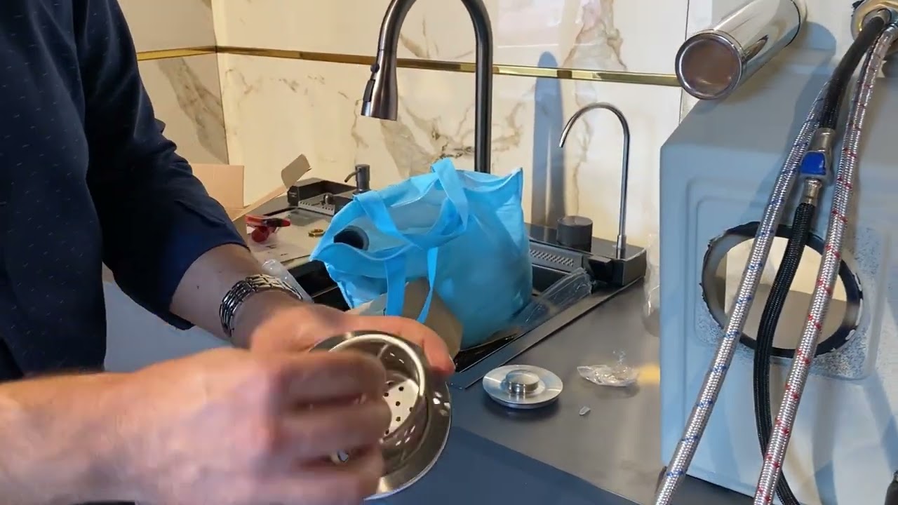 Mekanik teknolojik eviye kurulum videosu