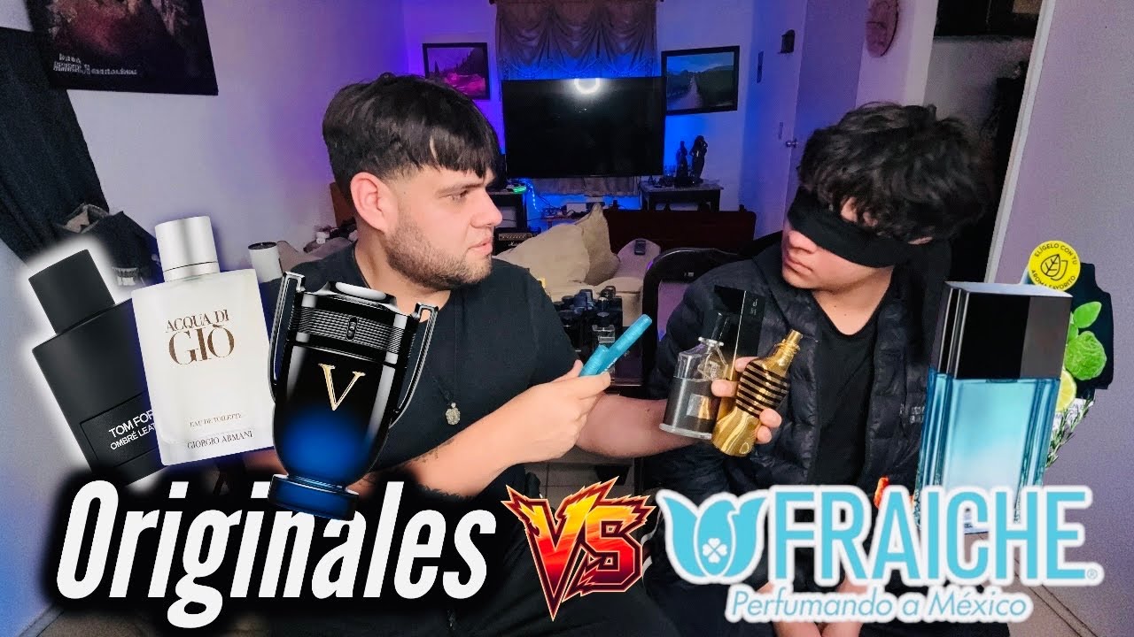PERFUMES FRAICHE VS ORIGINALES A CIEGAS CON UN INVITADO 
