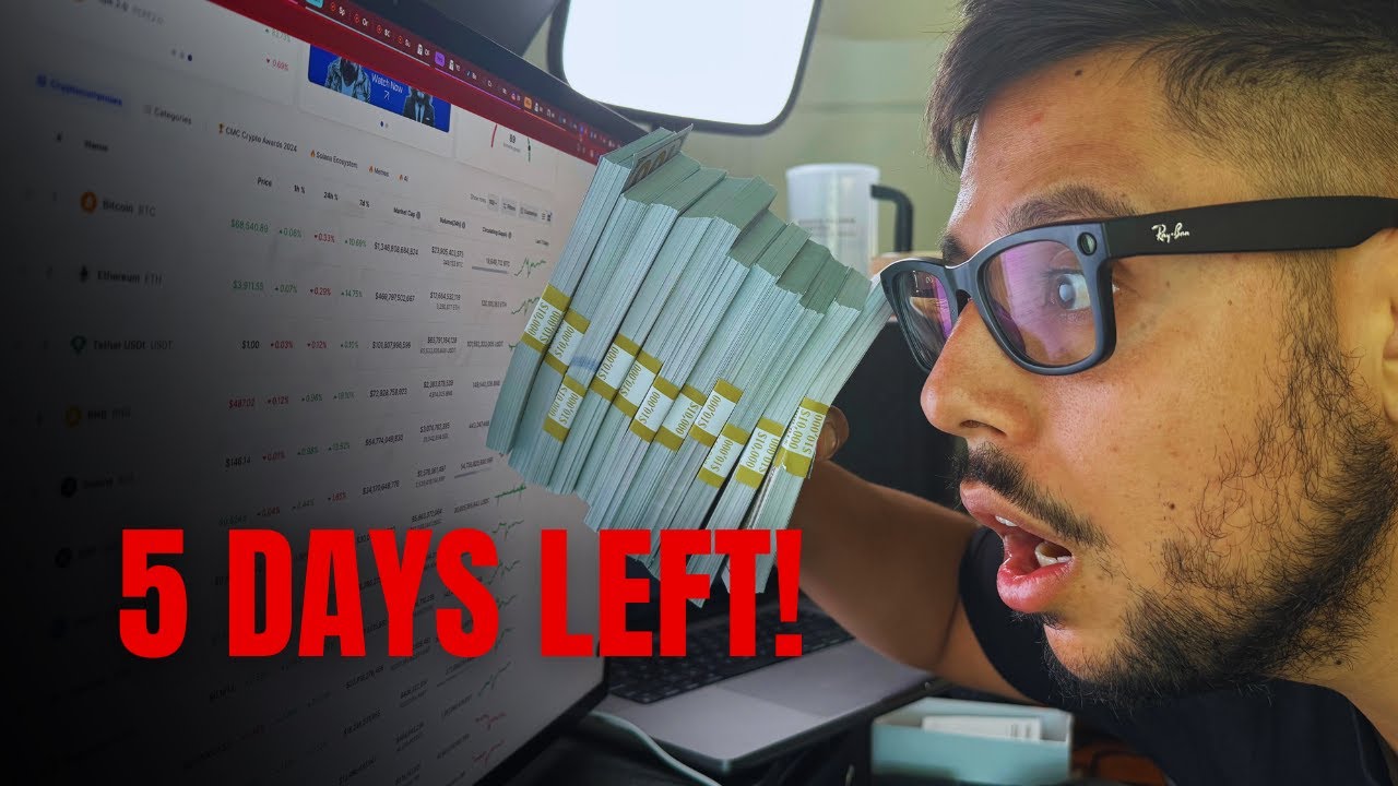 Top 3 HIGH RISK Altcoins To Buy Right Now (YOU HAVE 5 DAYS LEFT)