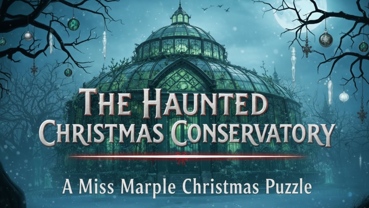 The Haunted Christmas Conservatory | A Miss Marple Christmas Puzzle