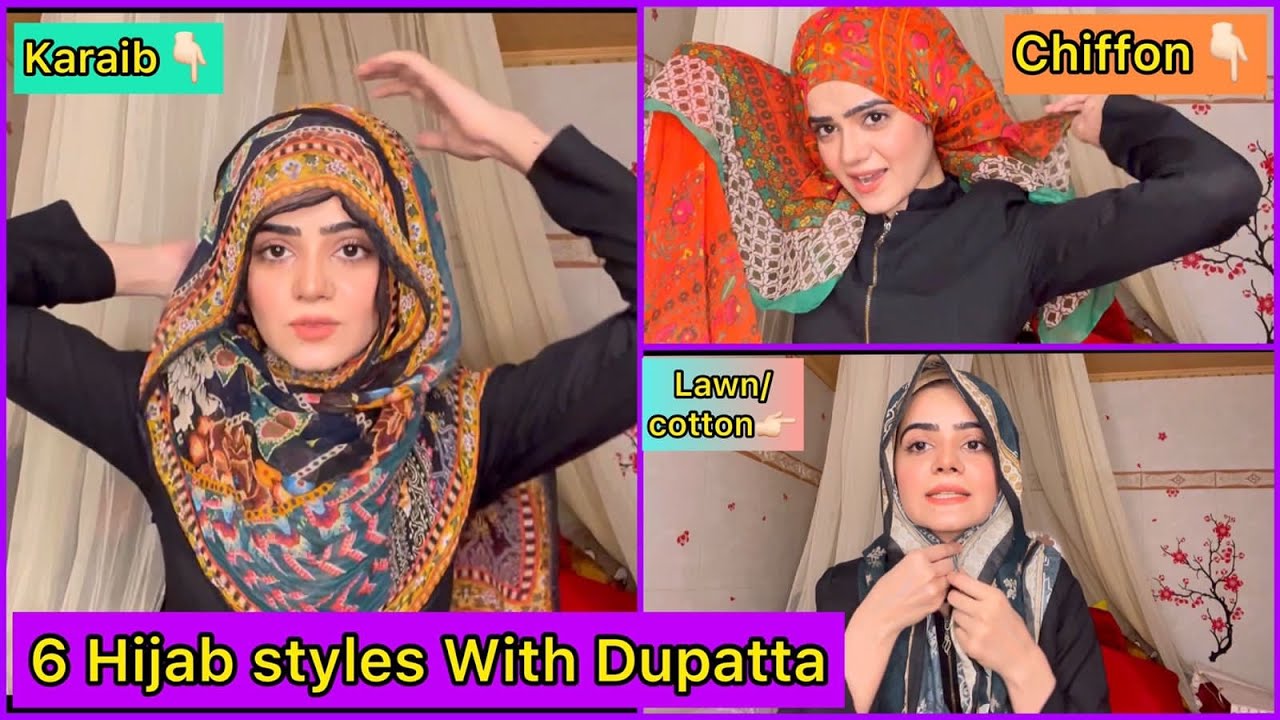 Hijab Tutorial With Dupatta | Easy Hijab Styles 2021 | Dietitian Aqsa