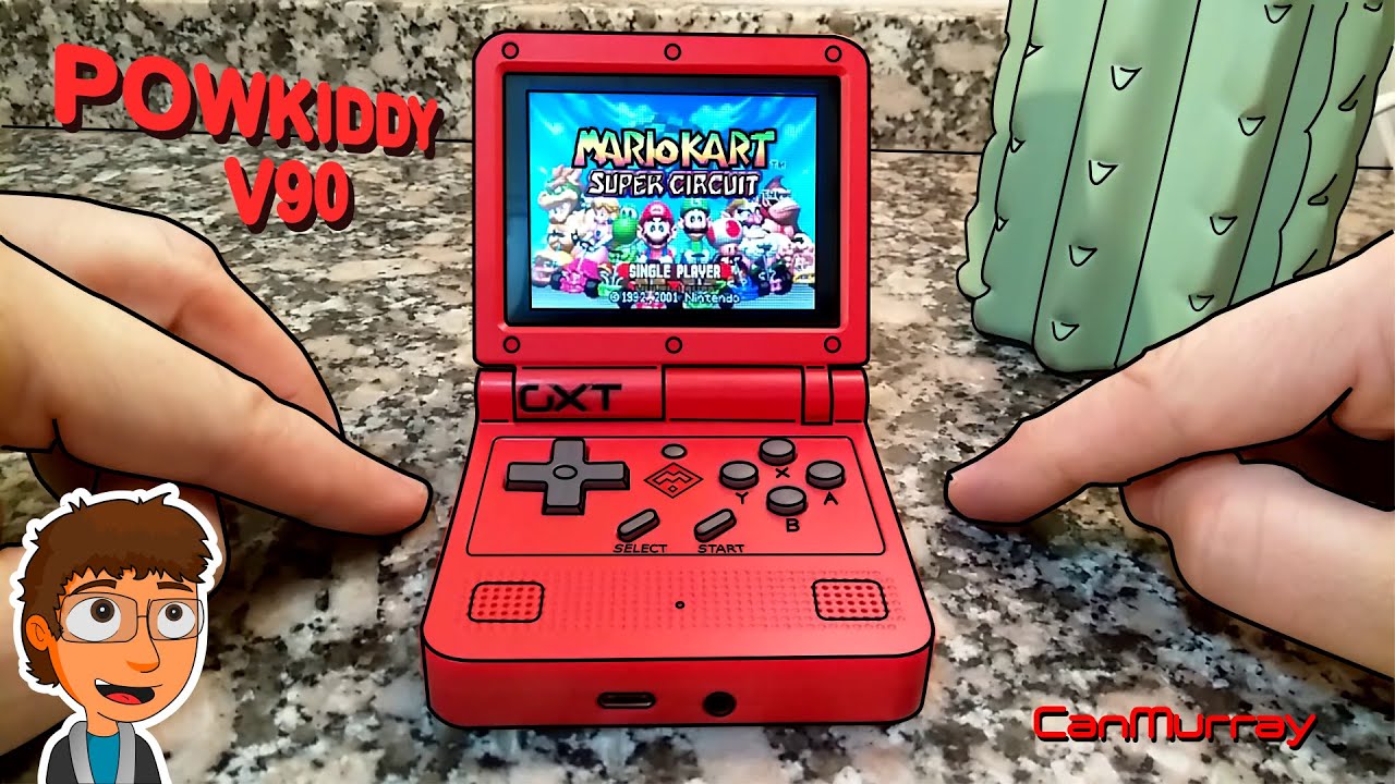 PowKiddy v90 Clon Barato de GBA SP MultiSistema con CFW 🤔 ¡Cuidado! No es oro todo lo que reluce...