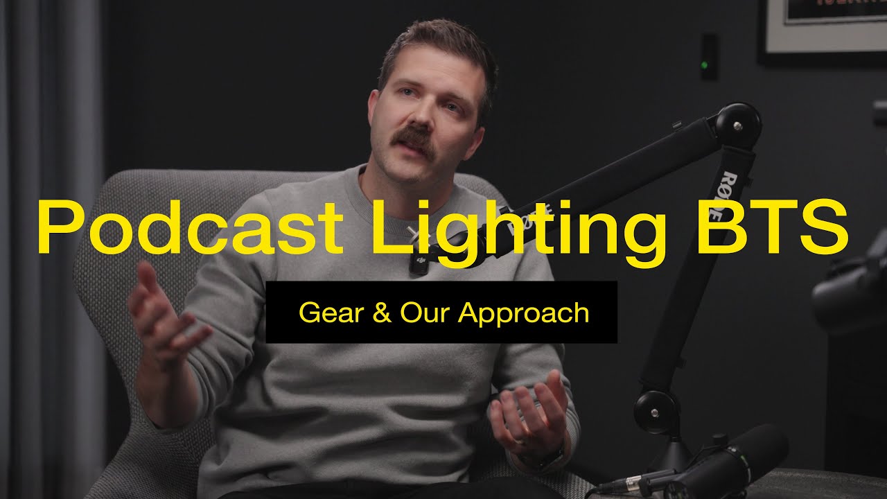 How to Light a Podcast Interview with Flexible LED Panels