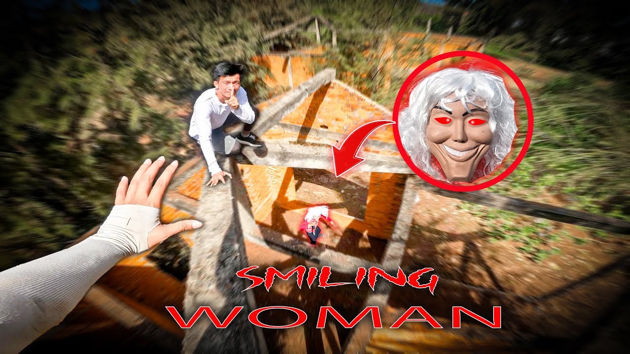 😱 HORROR RUN: Smiling Woman Won’t Stop Hunting Us | Parkour POV