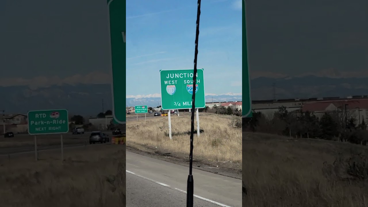 Driving on Denver Highway 2023