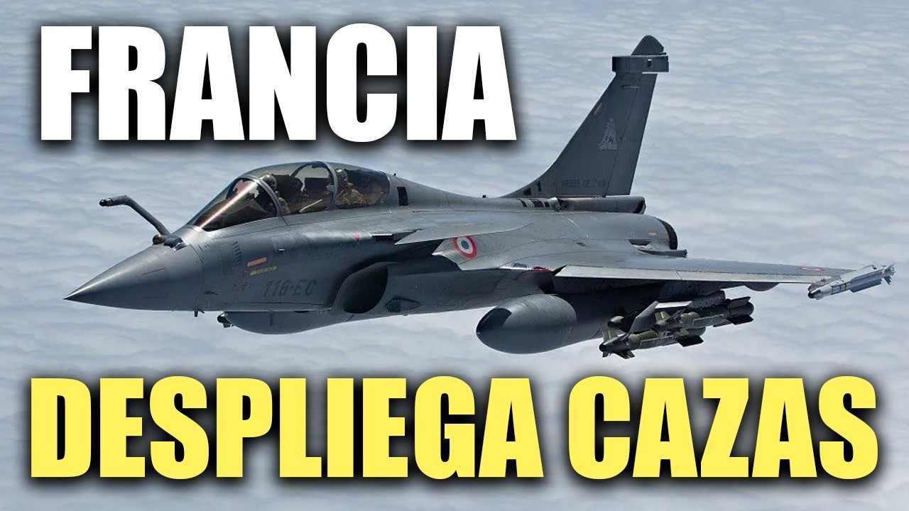 Irán Ataca con Aviones de Combate y Francia Despliega sus Cazas