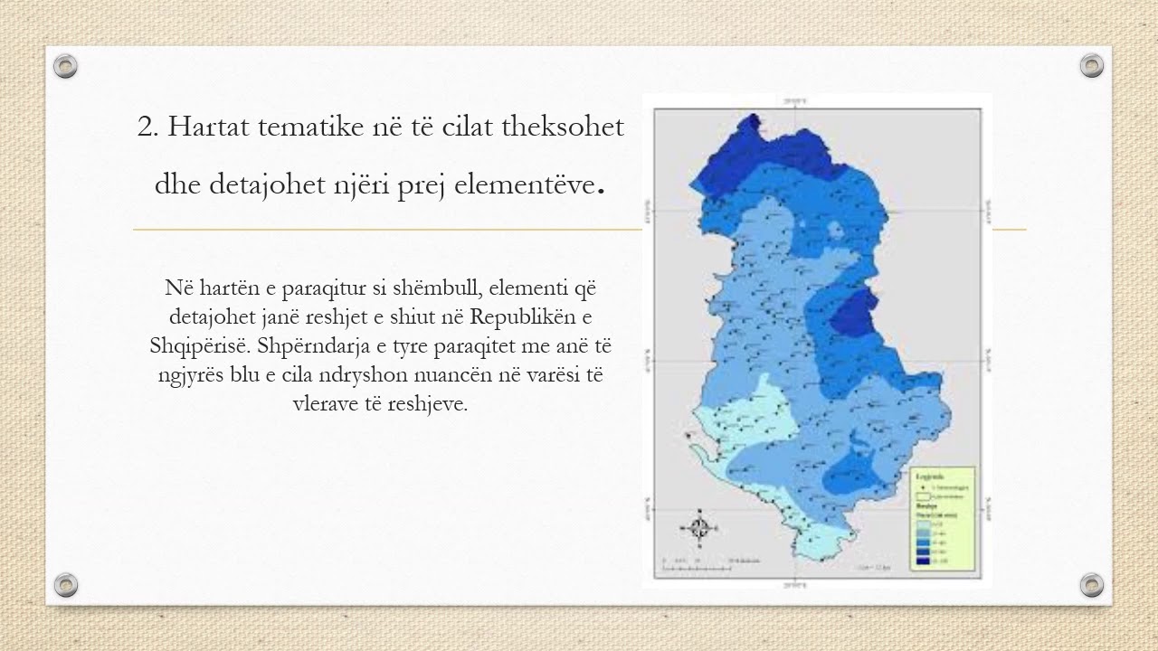 Hartat gjeografike dhe perdorimi i tyre - Klasa VI - Mesuese Eljona Plaku