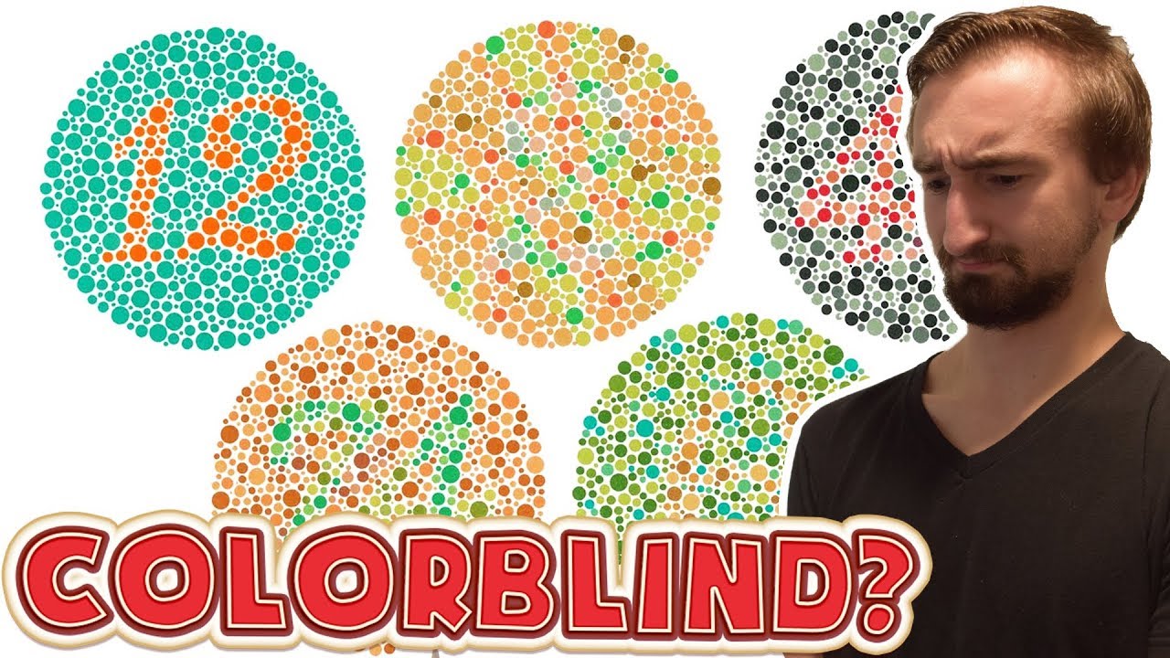ARE YOU COLORBLIND? I FAILED THE TEST!