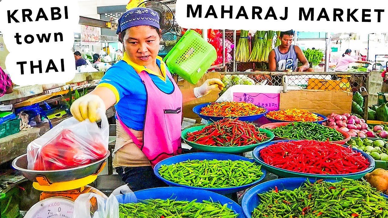 Самый Большой Продуктовый Рынок / Цены на Продукты / Таиланд - Краби #2