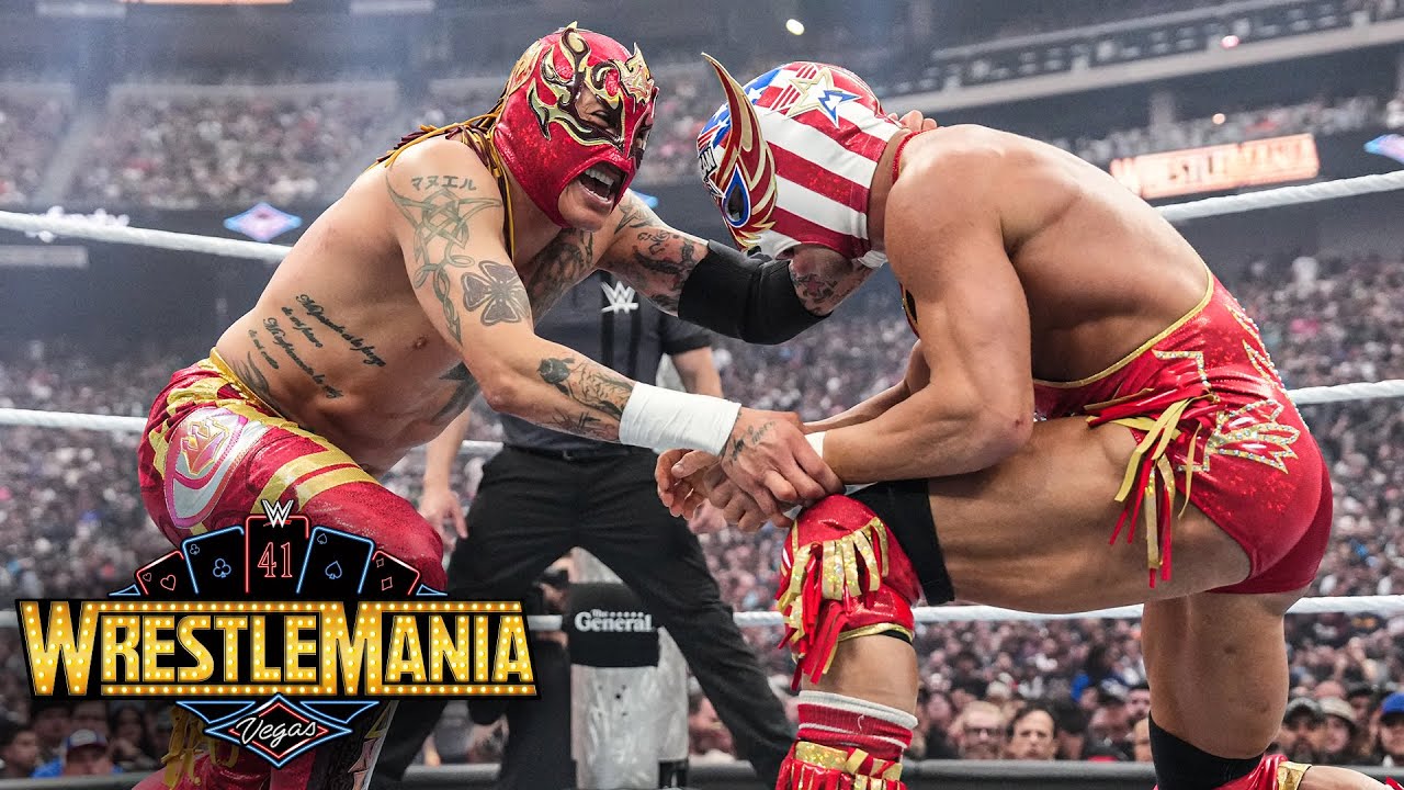Rey Fenix vs. El Grande Americano: WrestleMania 41 Saturday highlights