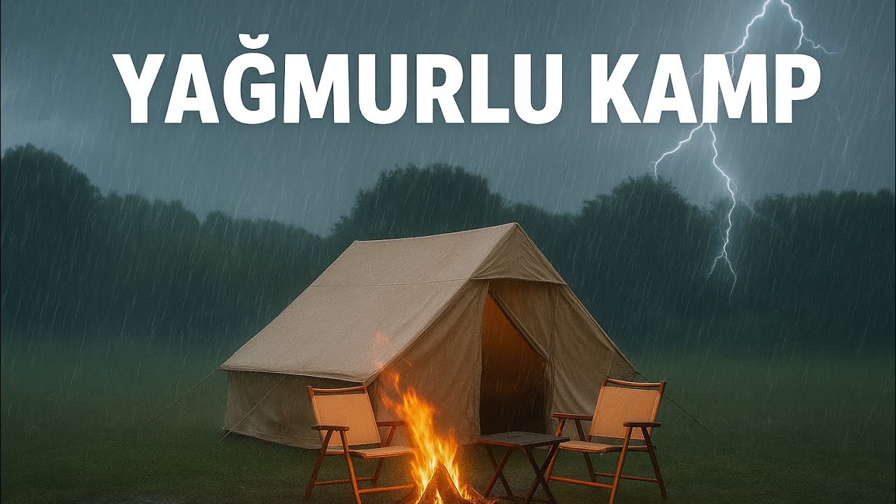 YAĞMURLU HAVADA KAMP / DOĞANIN GERÇEK YÜZÜ