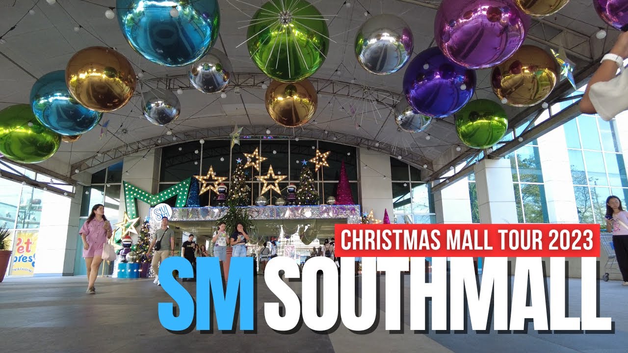 [4K] SM SOUTHMALL CHRISTMAS MALL TOUR 2023 | LAS PINAS CITY PHILIPPINES