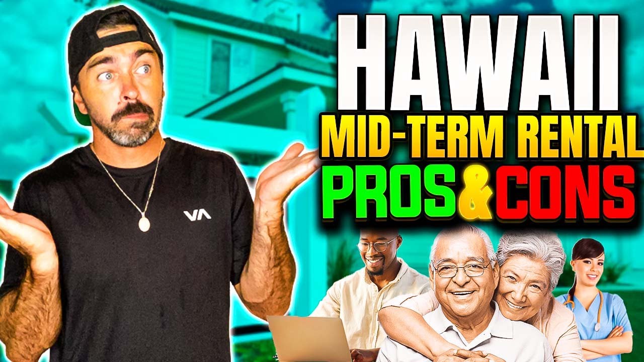 Mid Term Rental Markets Pros & Con in Real Estate in Oahu, Hawaii {2023}