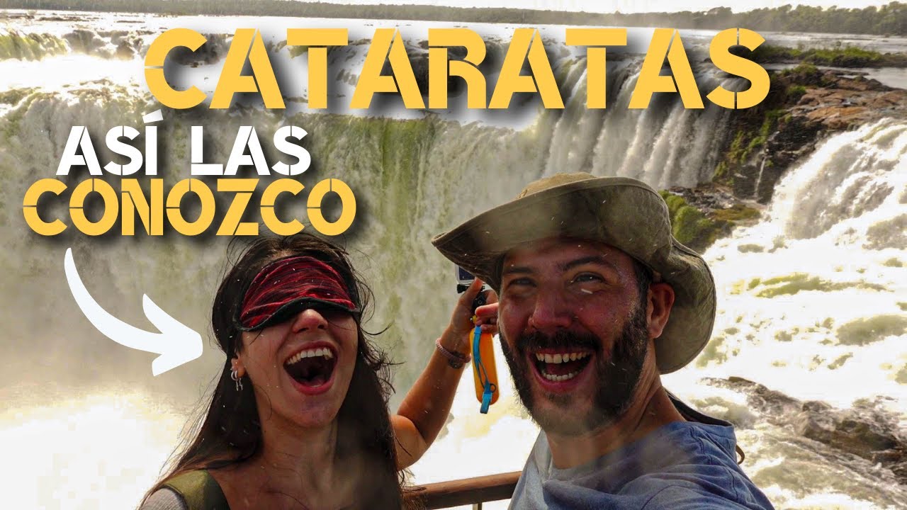 👀 Me TAPO los OJOS para conocer las CATARATAS del Iguazú 🇦🇷 ➜【ASÍ REACCIONO 😮🙈 】
