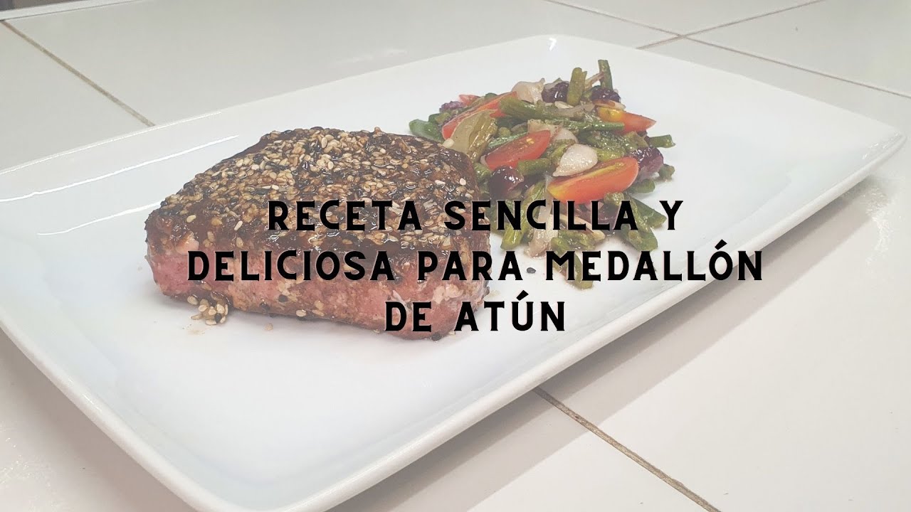 EXCELENTE IDEA para preparar un MEDALLON DE ATÚN.
