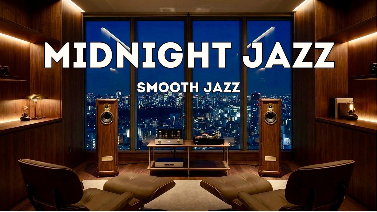 Smooth Jazz & Soul R&B — Midnight Jazz Lounge for Relaxation