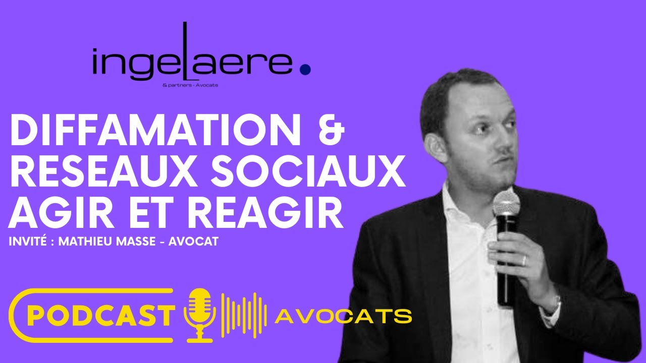 DIFFAMATION AGIR ET REAGIR !