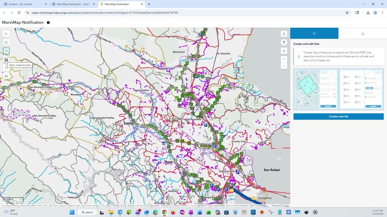 MarinMap Notification Application - Instructional Video