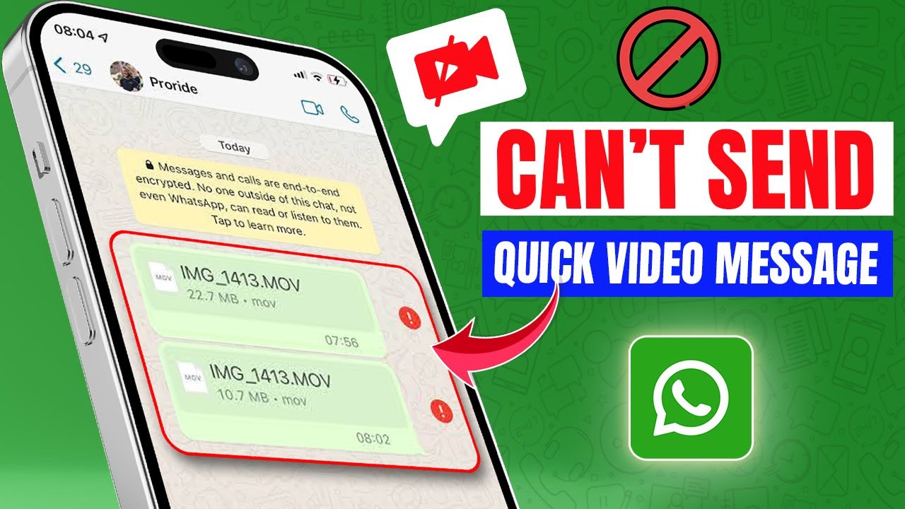 How to Fix Can't Send Image or Video on WhatsApp Issue on iPhone | Pictures and Video Not Sending