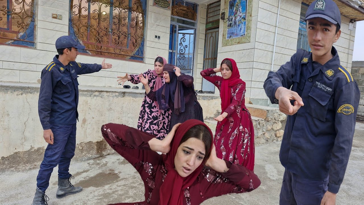 Clashes in front of the house; the police did not reach Abolfazl but threatened him with prison!