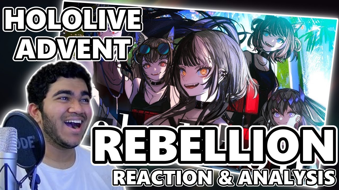 REBELLION - hololive English -Advent- Debut Song | REACTION & Analysis