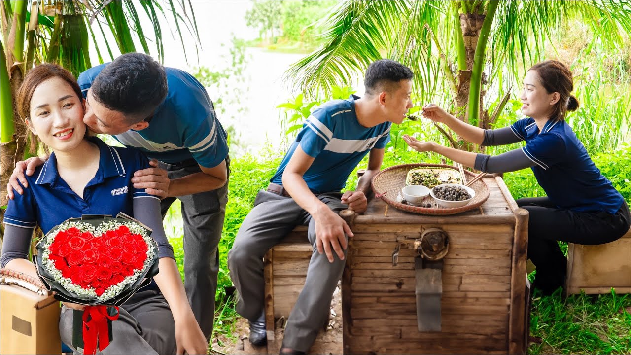 WHERE LOVE BEGINS: Tuan and Hoa have days of passionate love and happiness together