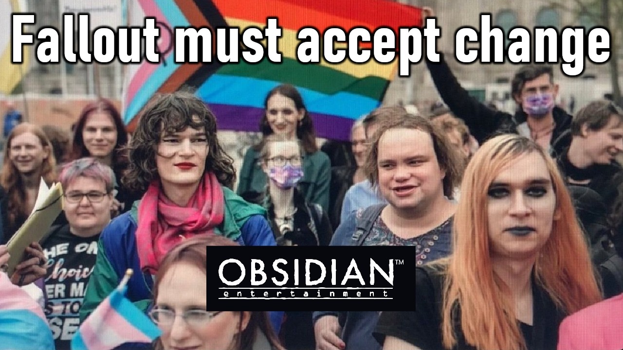 Obsidian vows to make THE MOST WOKE Fallout ever