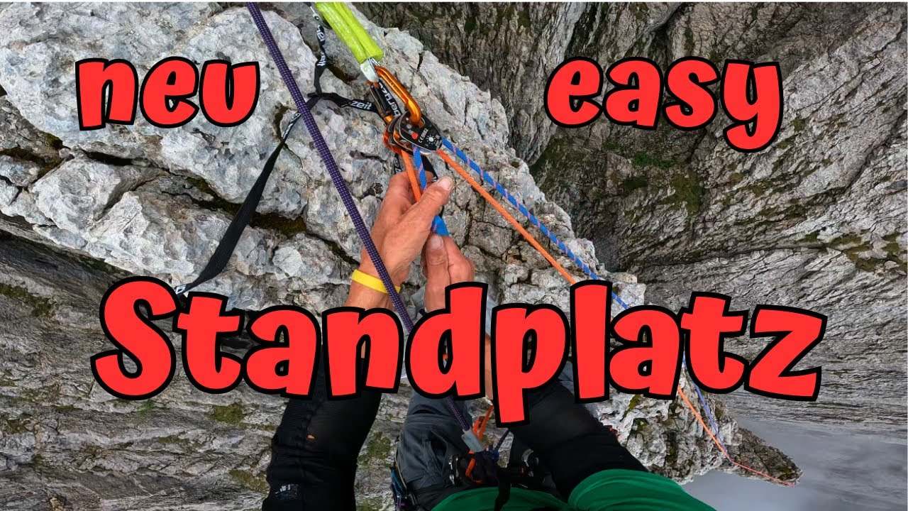 Neu Top Belay mit Petzl Micro Traxion und Edelrid