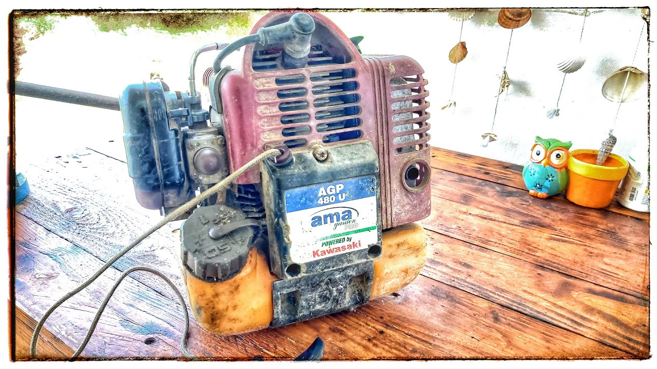 Χορτοκοπτικό kawasaki TH48 δεν παίρνει μπρος Trimmer kawasaki TH48 does not start.