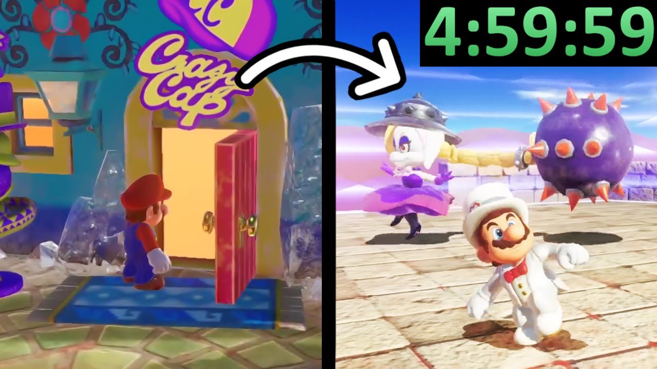 I was Challenged to a Mario Race but EVERYTHING is random
