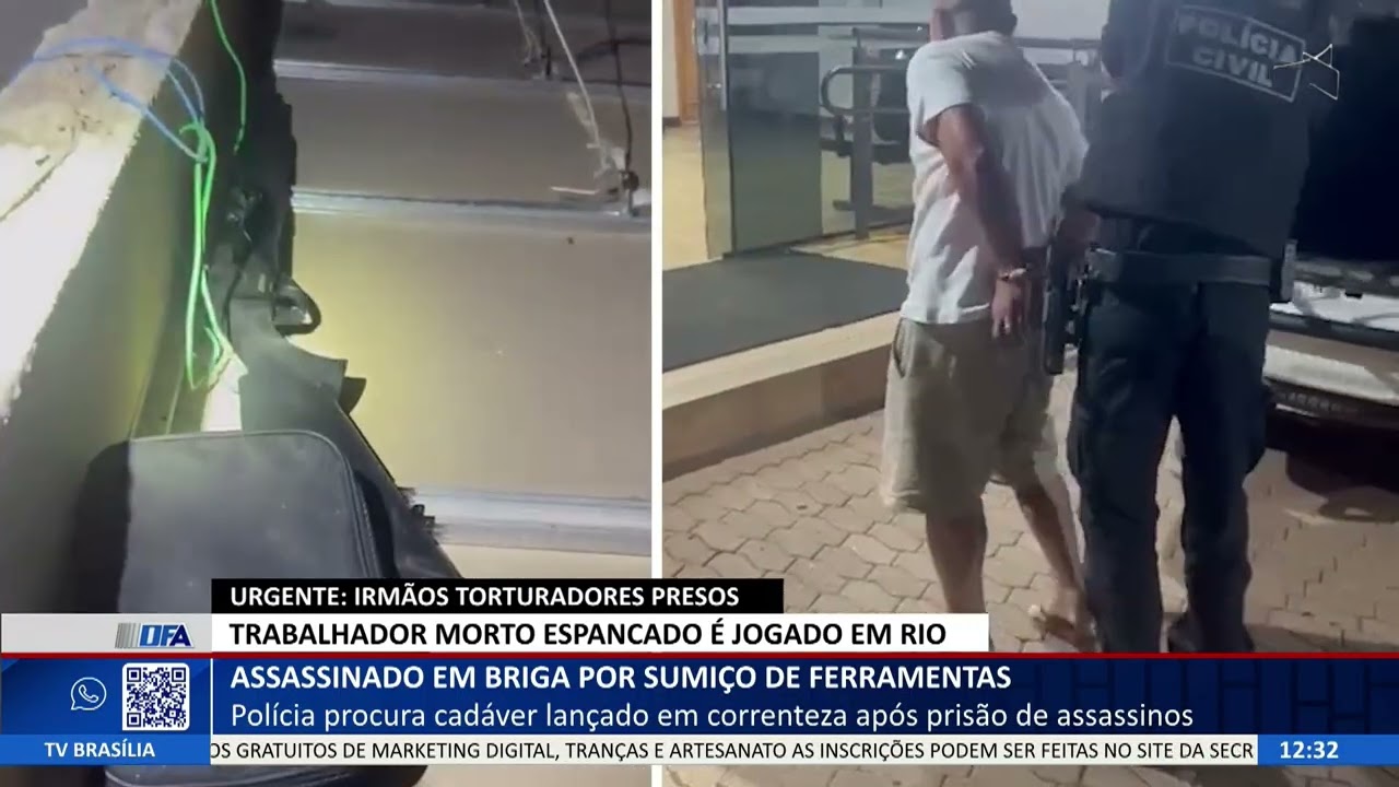 DF ALERTA - Assassinado em briga por sumiço de ferramentas