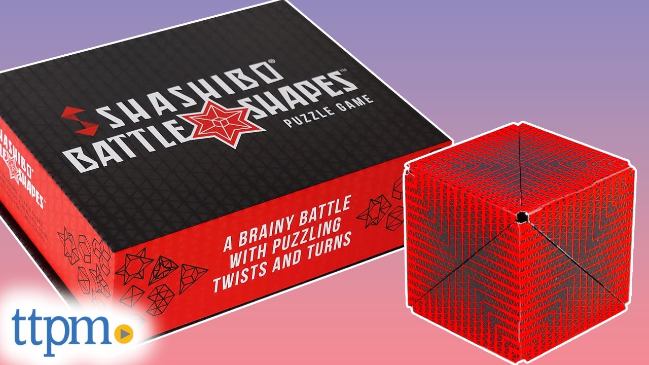 Shashibo Battle Shapes Puzzle Game and Magnetic Puzzle Cube