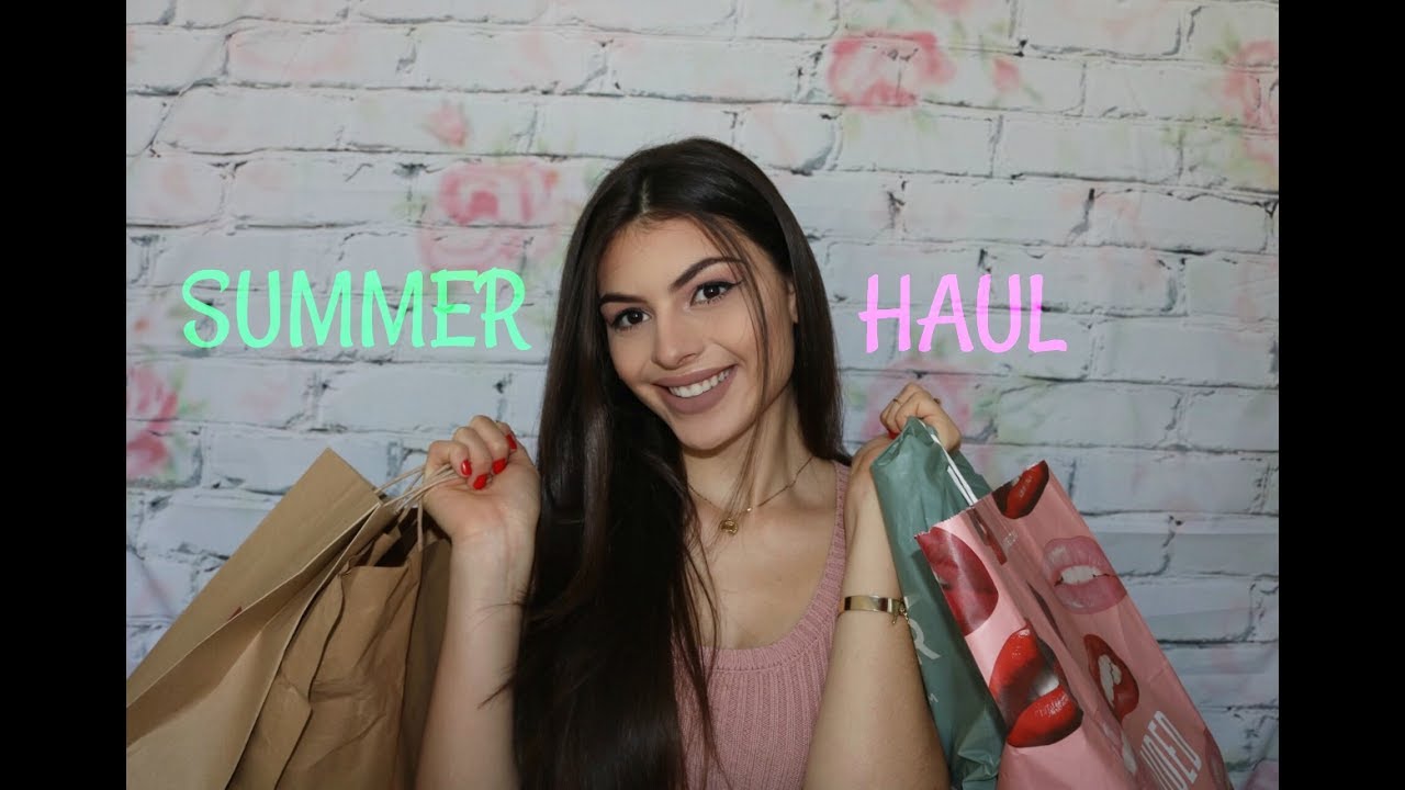 HUGE SUMMER TRY ON HAUL | Nathalia Campos