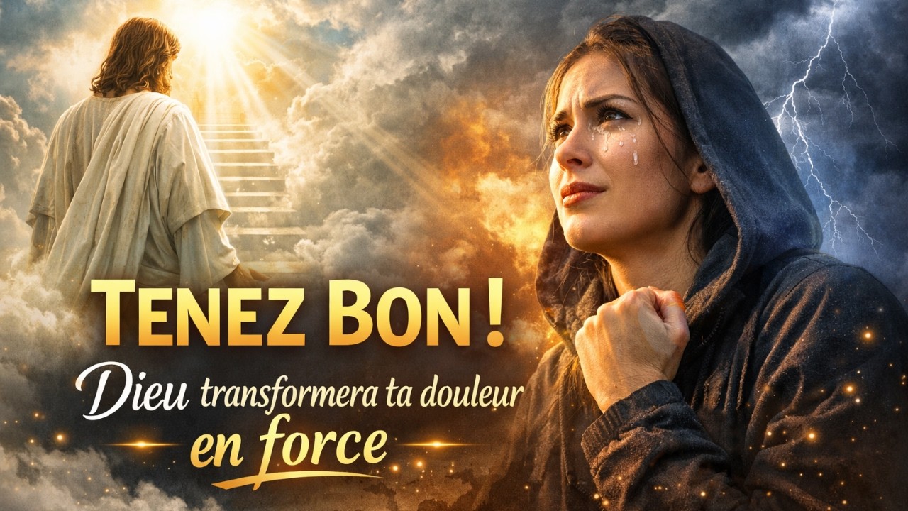 Dieu voit ta souffrance et prépare UNE FORCE QUE TU N’IMAGINES PAS