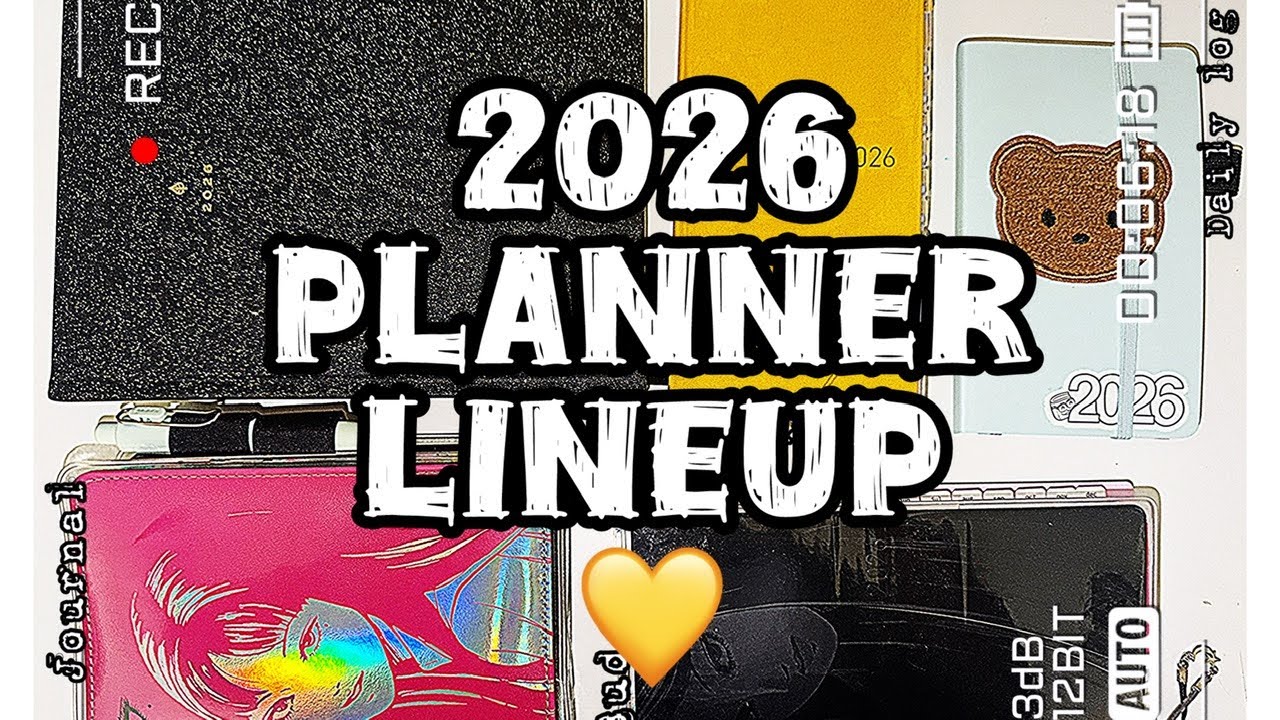 Линейка ежедневников на 2026 год 💛