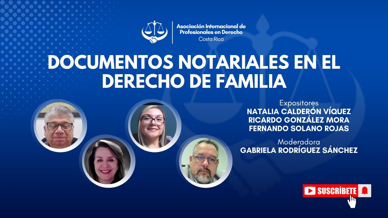 DOCUMENTOS NOTARIALES EN EL DERECHO DE FAMILIA