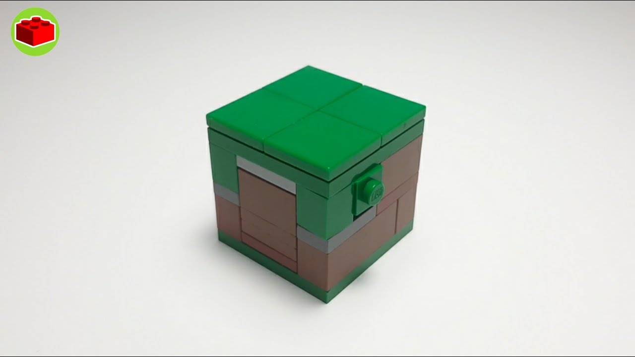 Build easy LEGO Minecraft Puzzle box (Tutorial)