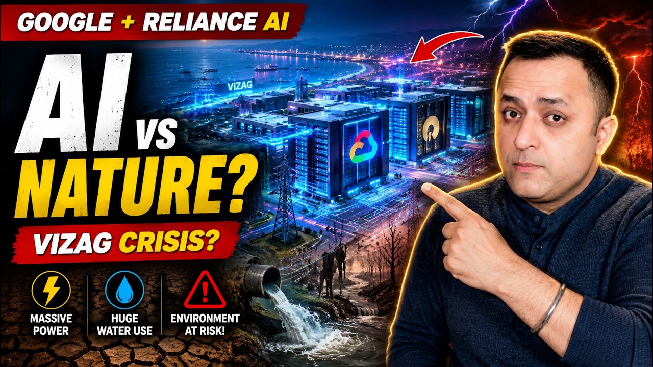 Google & Reliance Are Building India's AI Capital in Vizag &mdash; But Nature Is Paying the Price