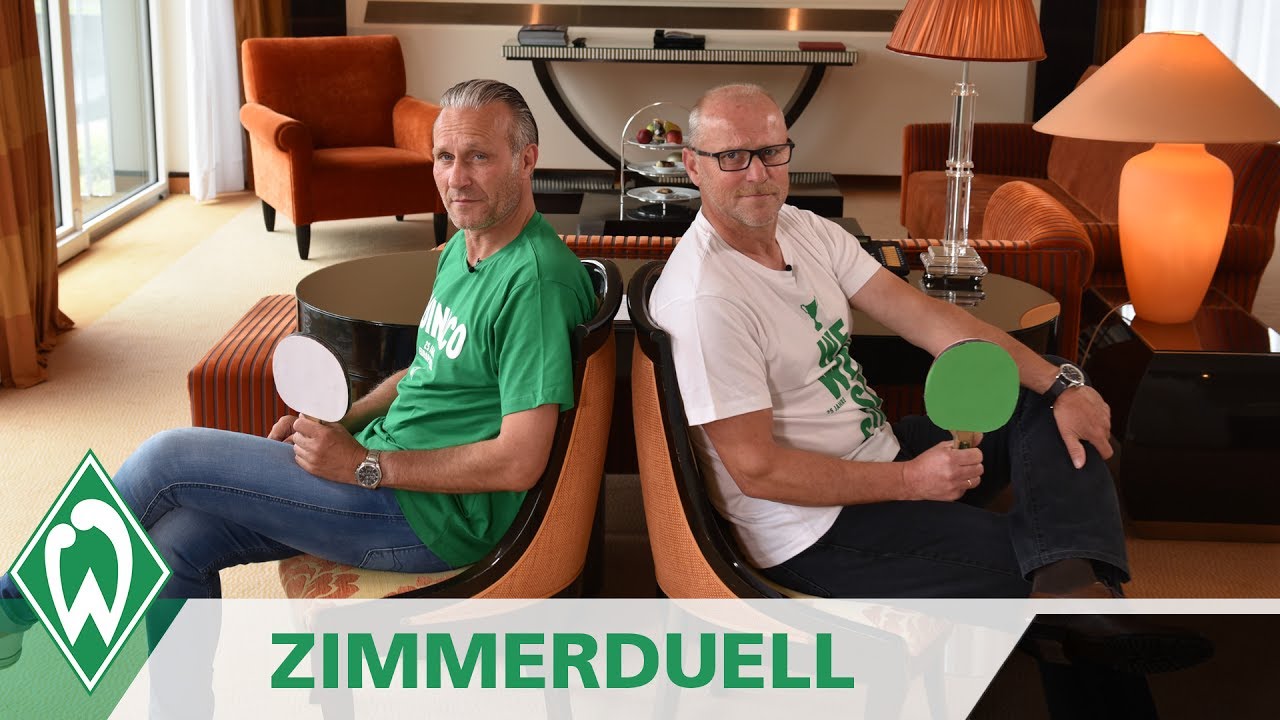 Zimmerduell: Thomas Schaaf & Thomas Wolter | SV Werder Bremen