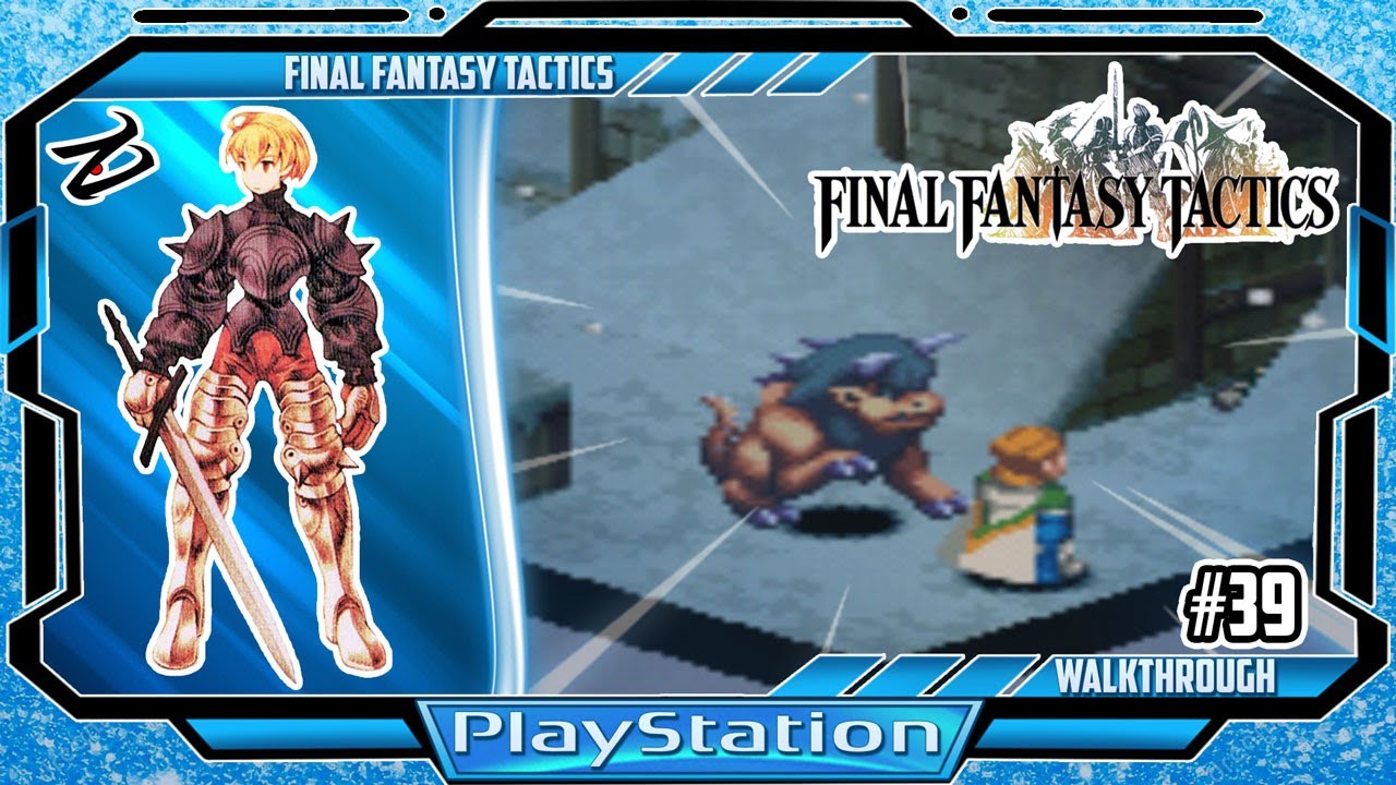 Final Fantasy Tactics (PS1) - 39: Colliery Underground 2nd F. [Walkthrough - Retroachievements]