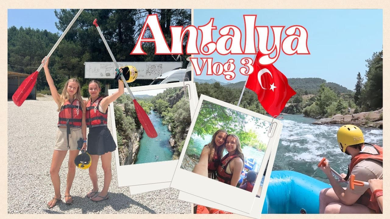 Antalya, Türkiye Vlog 🇹🇷 🌊DAY 3 | Köprülü Canyon Rafting, Quad Safari & Ziplining🚣🏽 | June 2025