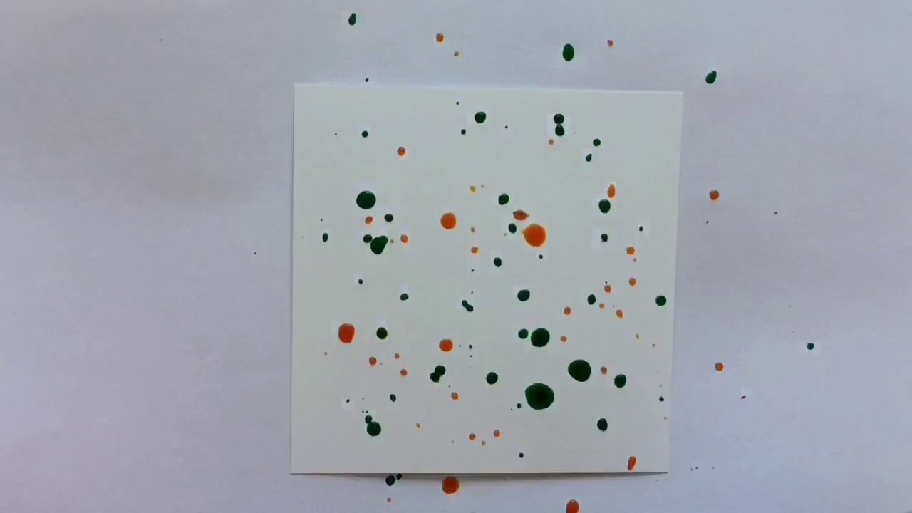 Voorproefje Cosmic Shimmer inkt spray techniek 4