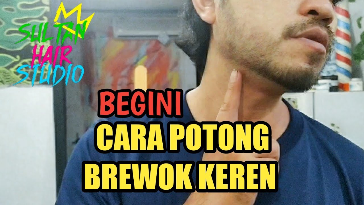 Begini cara rapihin brewok / Jenggot