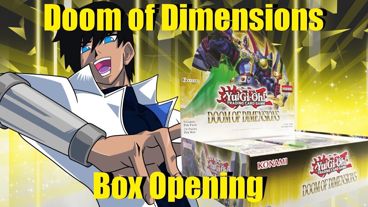 DID I PULL ALL OF THE HOT NEW CARDS?! Yu-Gi-Oh! Doom of Dimensions Box Opening